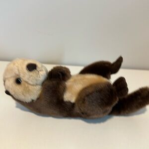 Plush sea otter